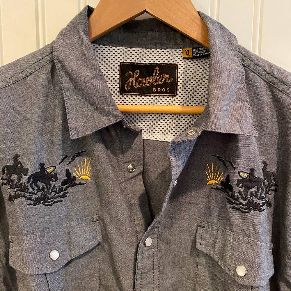 HOWLER BROS Gaucho Snapshirt
